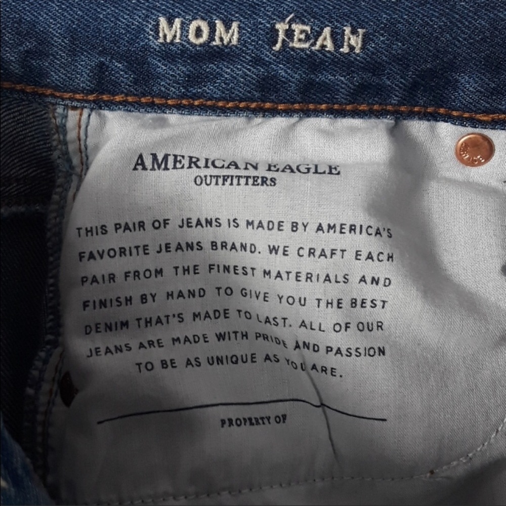 American Eagle outfitters Mom jeans